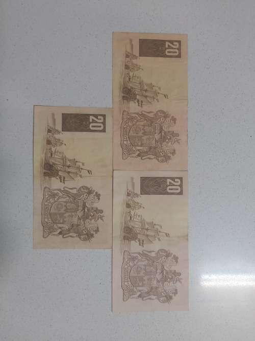 3 TWENTY RAND VF CONDITION NOTES G DE KOCK
